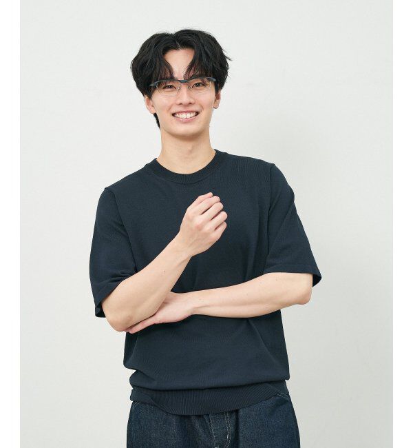  「ウェリントン型 メガネ(跳ね上げ式) ズレ落ち防止 伊達メガネ 度付きメガネ ｜FLIP UP  レンズ交換券付」|メガネ|