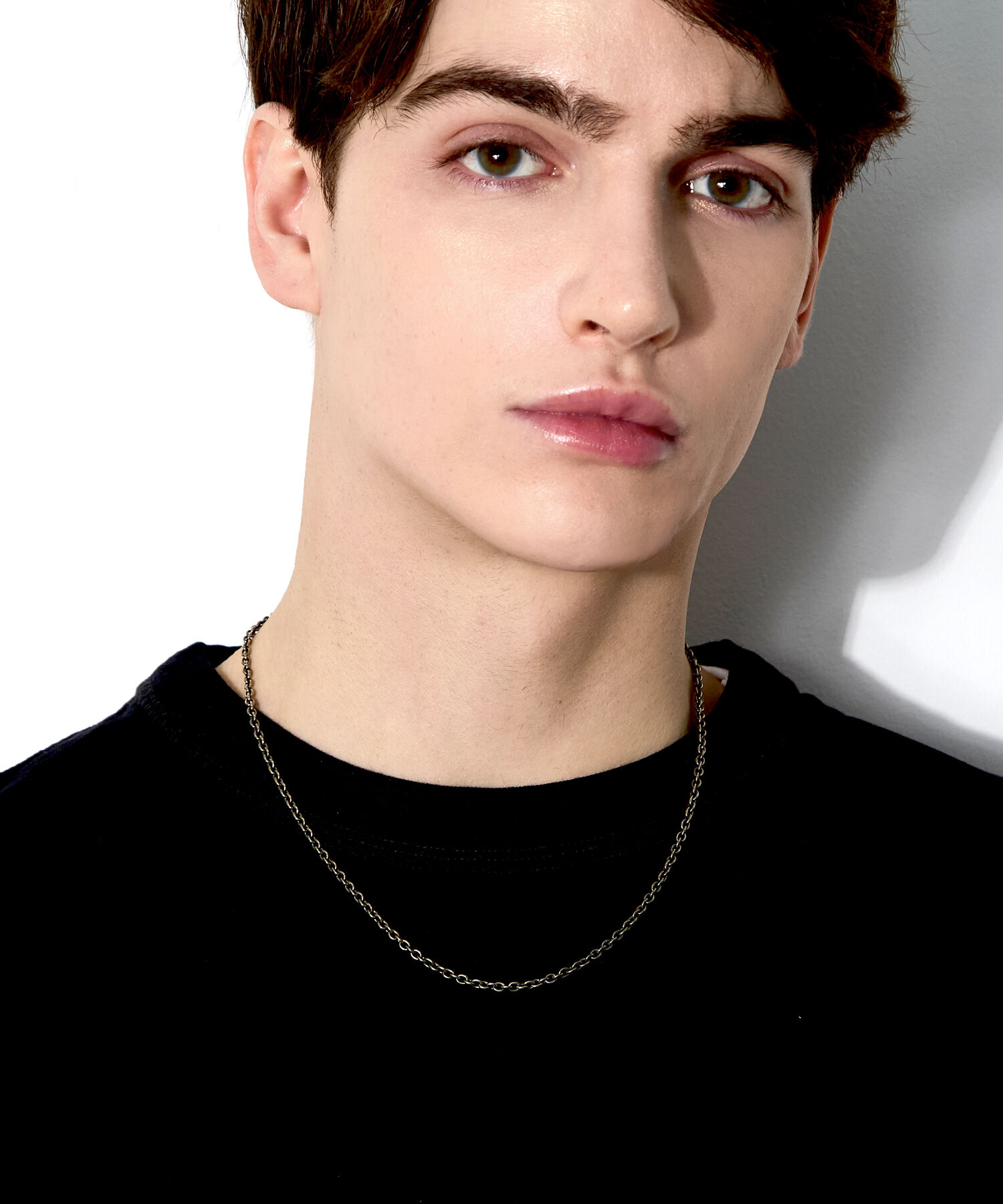 JUPITER「【SV】いぶしチェーンネックレス」|ネックレス|