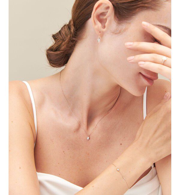 ete「K10MPG オパール ネックレス」|ネックレス|