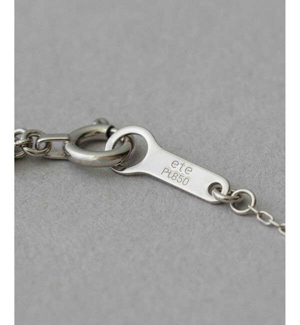 ete「PT850 e_Grain セミロング ネックレス」|ネックレス|