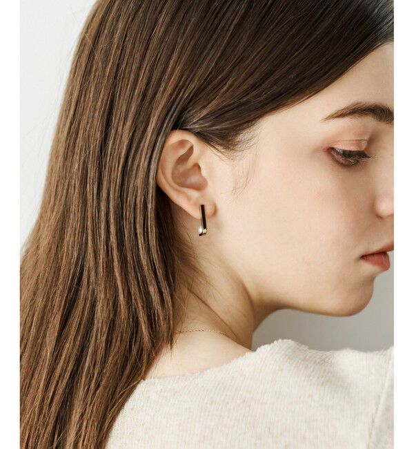 ete「[レイヤード] パール ピアス」|ピアス|