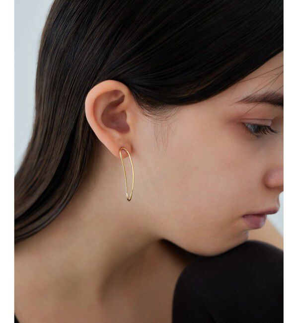ete「ループライン ピアス」|ピアス|
