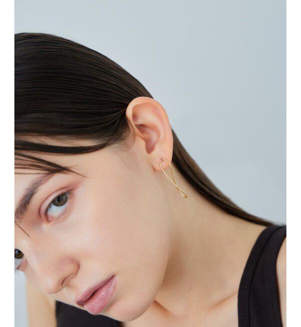 ete「ループライン ピアス」|ピアス|