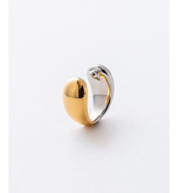 Jouete「ダブルフェイス イヤリング コンビカラー」|イヤリング|