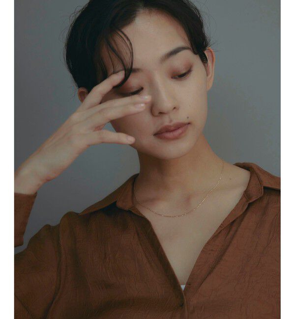 Jouete「K10YG チェーン ネックレス」|ネックレス|