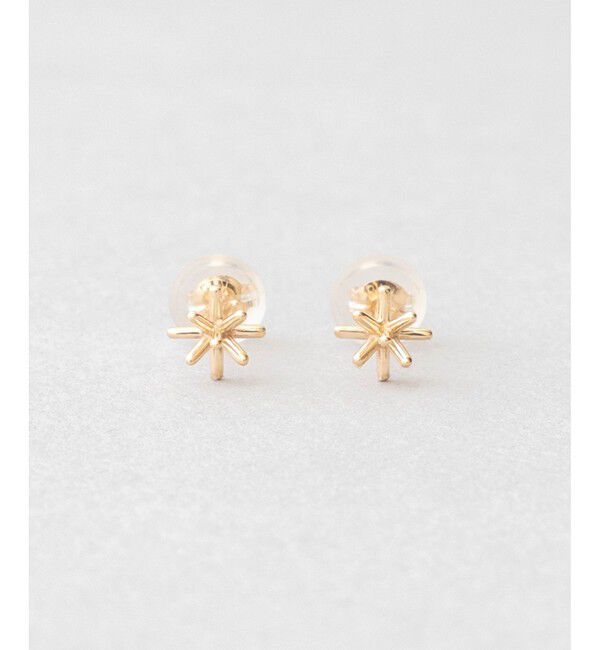 Jouete「K10YG ピアス イガイガ」|ピアス|イエローゴールド