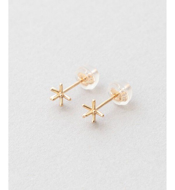 Jouete「K10YG ピアス イガイガ」|ピアス|