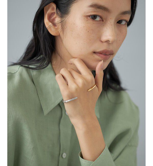 Jouete「[パームリング] テクスチャ コンビカラー【size:M】」|リング|