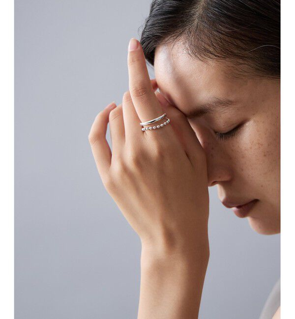 Jouete「[WEB LIMITED] フォークリング レイヤード」|リング|