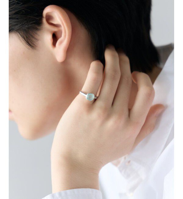 Jouete「リング クリソコーラカルセドニー」|リング|