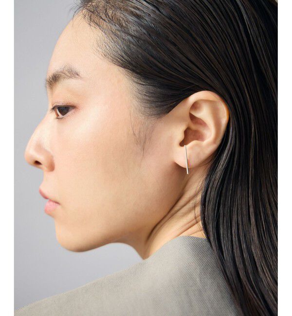 Jouete「ピアス バー アシンメトリー」|ピアス|