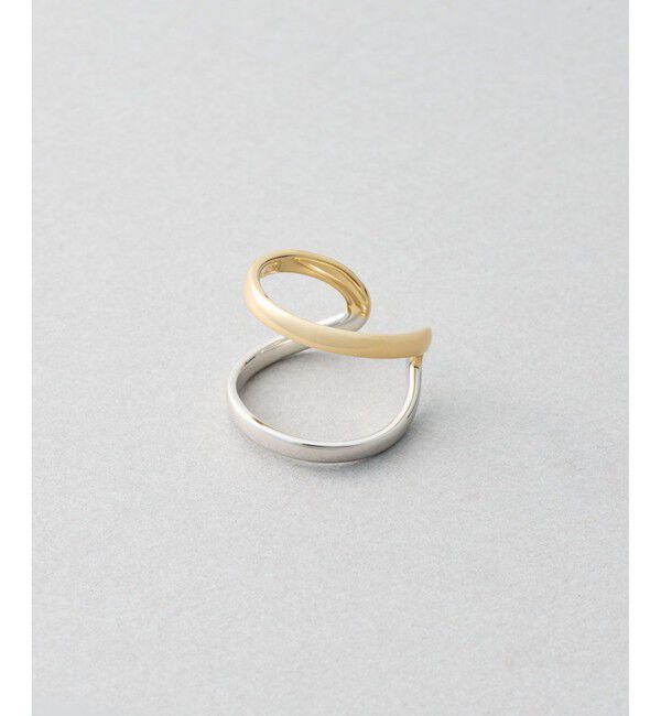 Jouete「[フォークピンキー] レイヤード コンビカラー」|リング|