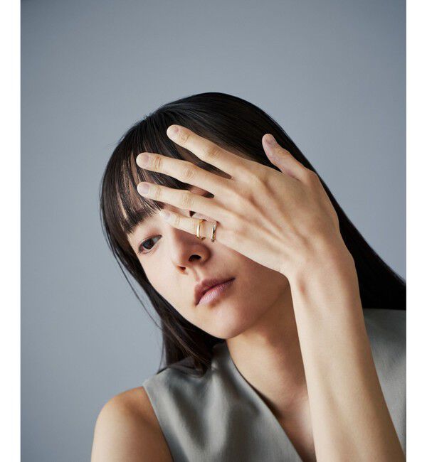 Jouete「[フォークピンキー] レイヤード コンビカラー」|リング|