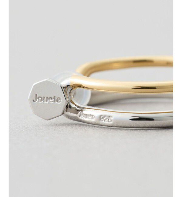 Jouete「[ラップイヤリング] ダブルフープ コンビカラー」|イヤリング|