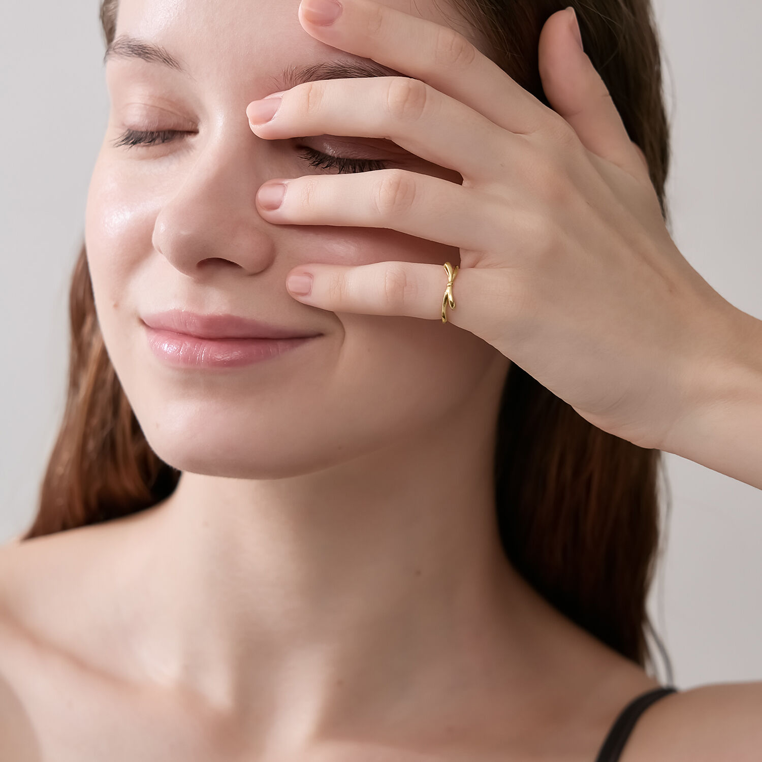 NOJESS「ゴールドピンキーリング」|リング|