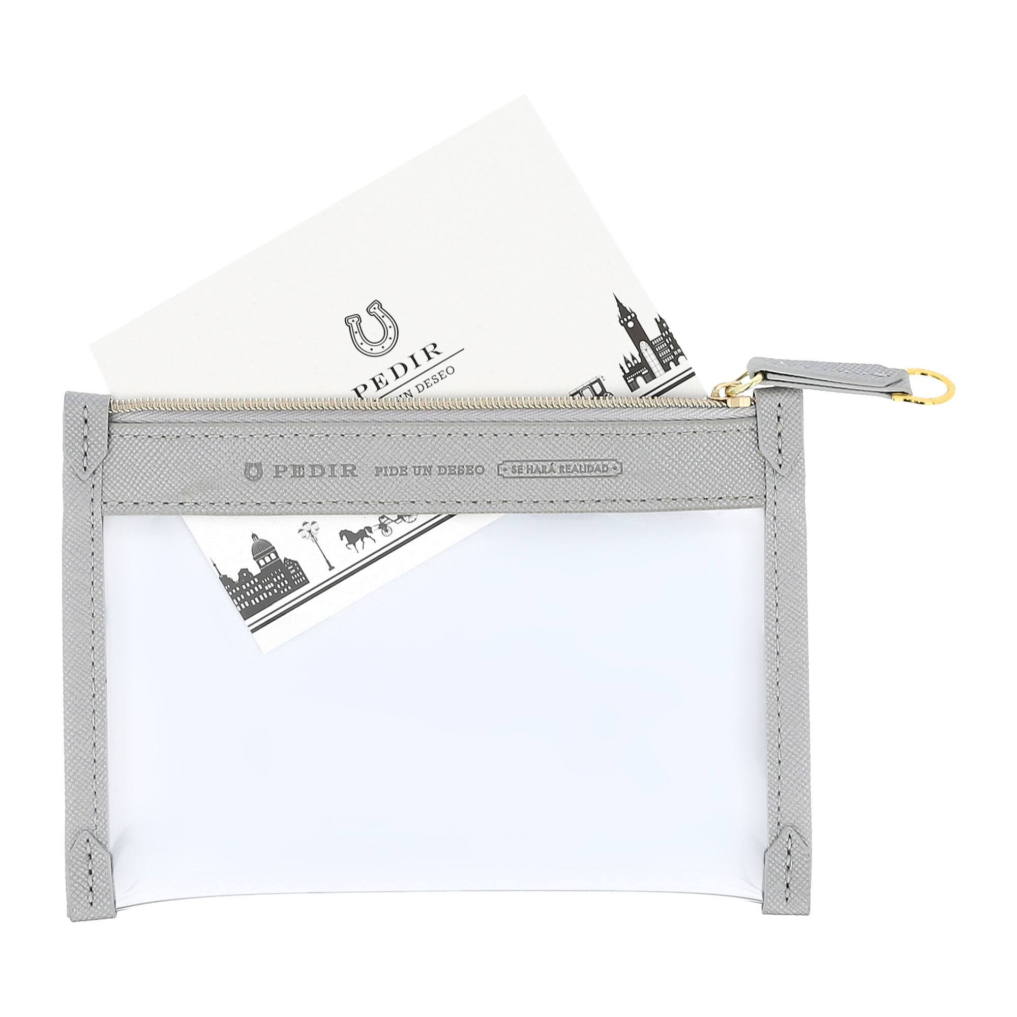 PEDIR「PEDIR(ペディール) シルエット クリアポーチ S」|ポーチ|