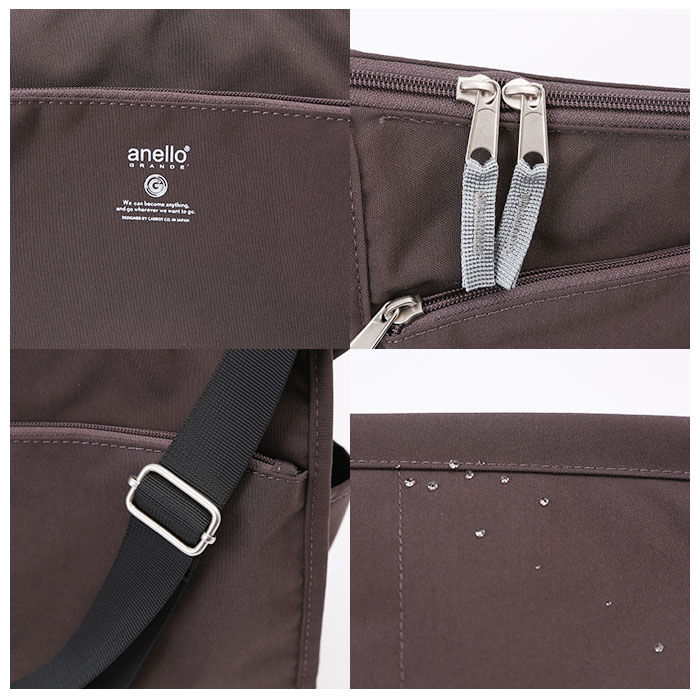 anello「アネロ ショルダーバッグ 撥水 通販 anello GRANDE レディース メンズ 斜めがけ」|ショルダー・メッセンジャー|