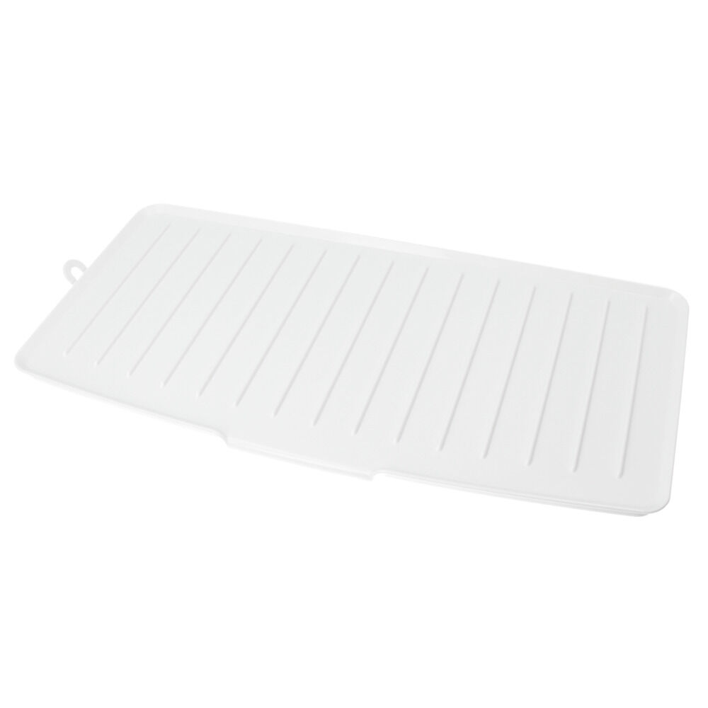 BACKYARD FAMILY「水切りラック シンク上 通販 水切り 水切りかご 水切りカゴ かご リバーシブル トレー スリム」|食器・キッチングッズ|ホワイト1