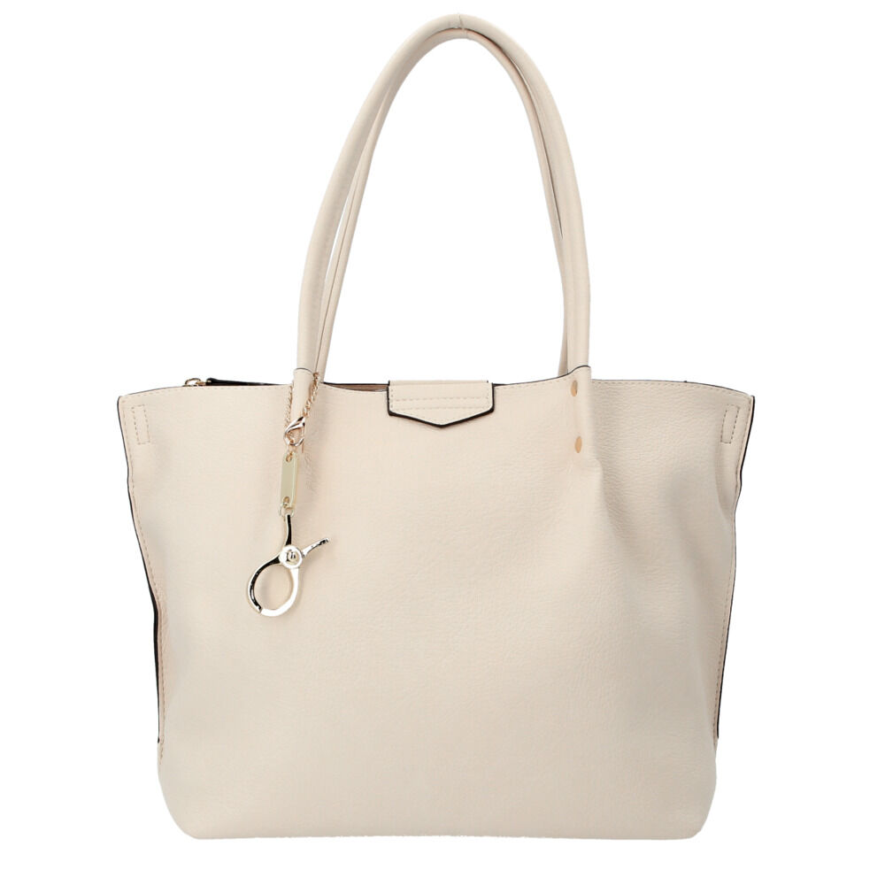 BACKYARD FAMILY「トートバッグ レディース 通勤 通販 ペレンネ バッグ ハンドバック 合皮 革 フェイク レザー」|トートバッグ|ベージュ1