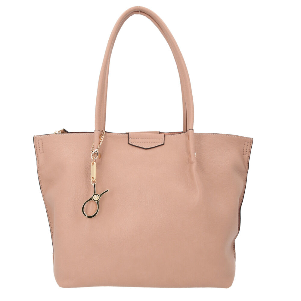 BACKYARD FAMILY「トートバッグ レディース 通勤 通販 ペレンネ バッグ ハンドバック 合皮 革 フェイク レザー」|トートバッグ|ピンク1