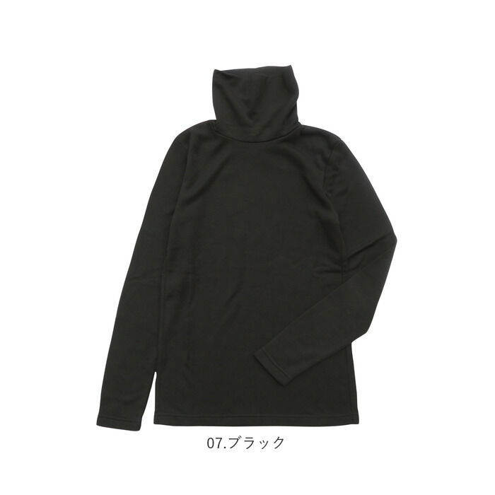 BACKYARD FAMILY「タートルネック レディース 通販 Tシャツ カットソー ロンT 長袖Tシャツ 長袖 ロングTシャツ」|Tシャツ・カットソー|