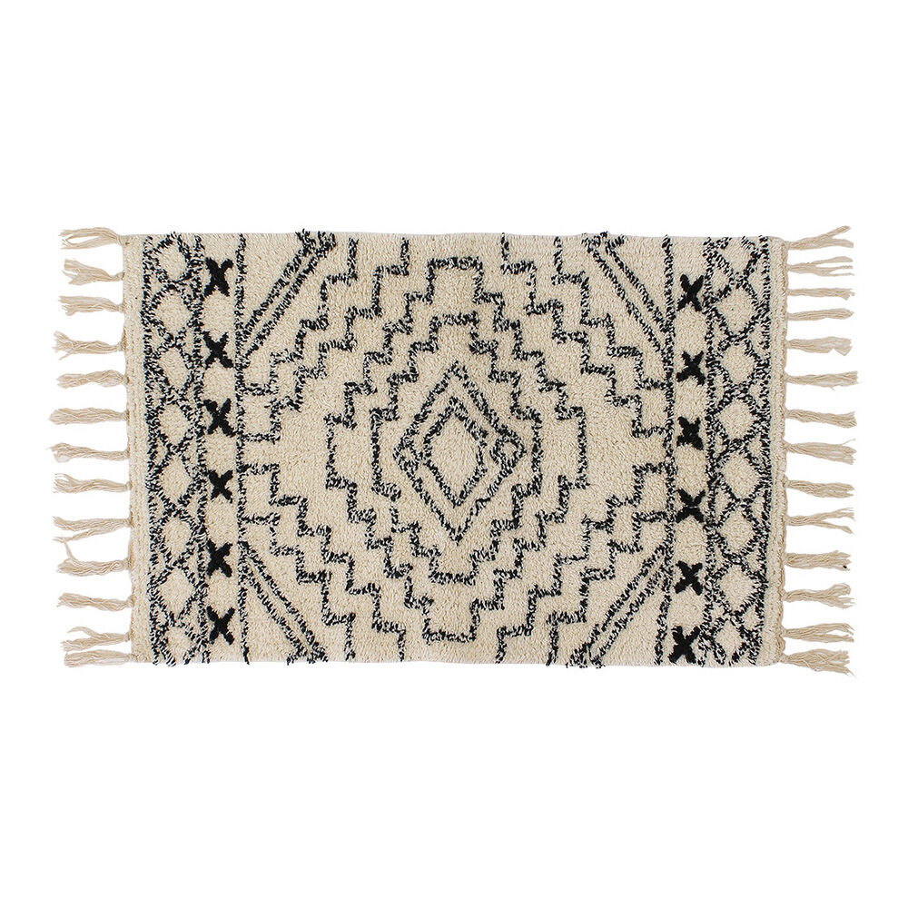 BACKYARD FAMILY「玄関マット 室内 おしゃれ 通販 マット ベルベリッシュ 玄関ラグ モロッカン 50 75」|その他|ベージュ3