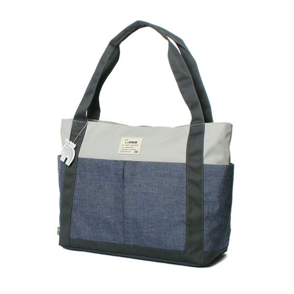 moz「moz トートバッグ モズ ZZEI-26 通販 トート 持ち手 長め レディース トートバック」|トートバッグ|グレー1