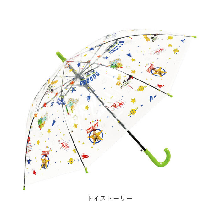 BACKYARD FAMILY「ビニール傘 子供 通販 キャラクター 50cm 長傘 丈夫 軽量 ワンタッチ傘 ジャンプ傘」|傘|