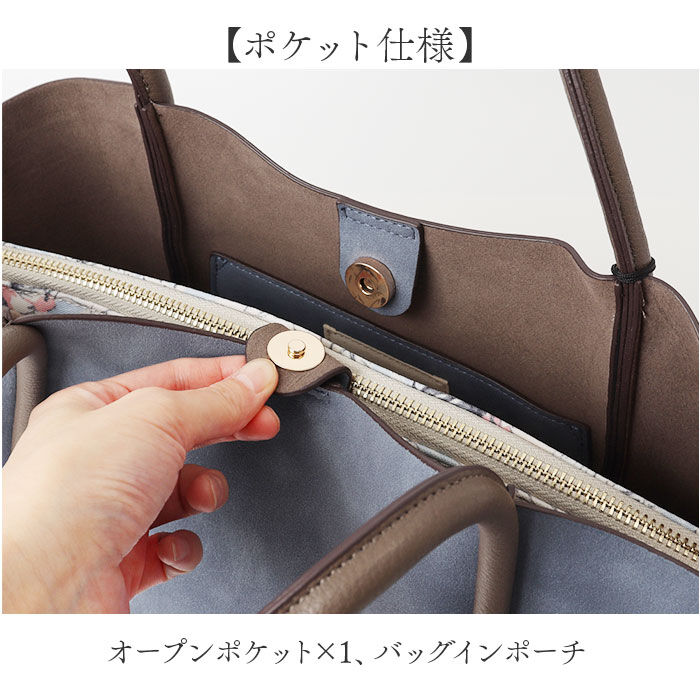 BACKYARD FAMILY「LAURA ASHLEY ローラアシュレイ トート ポーチ セット 通販 トートバック」|トートバッグ|