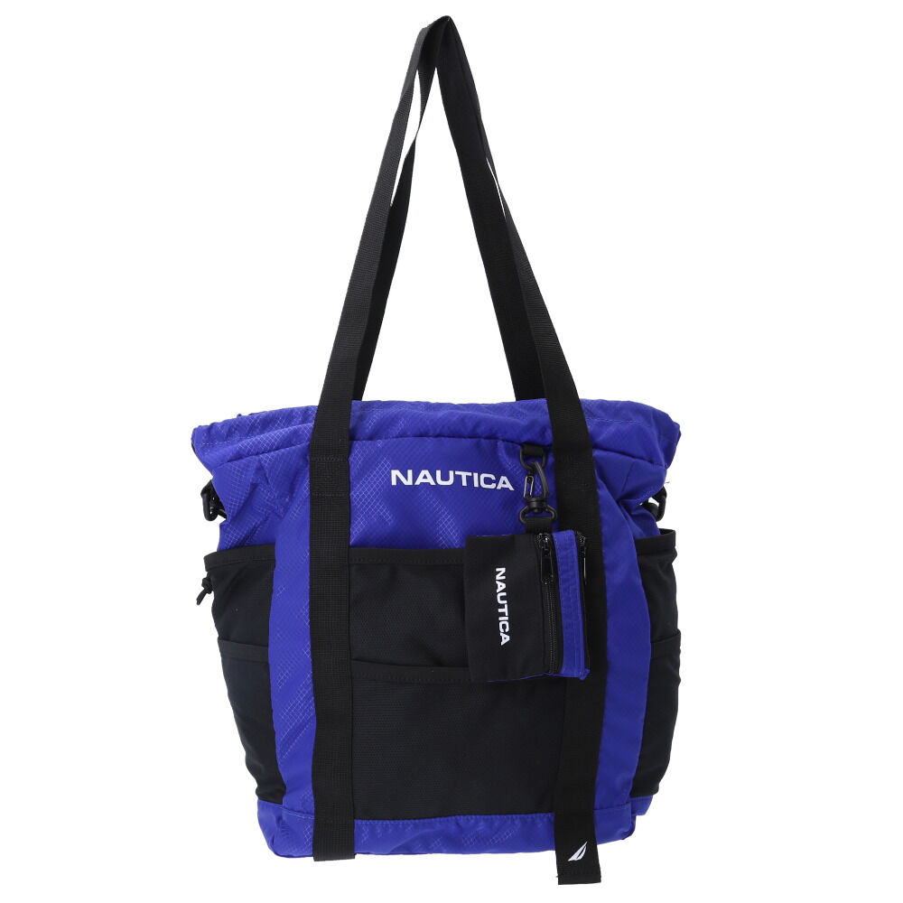 BACKYARD FAMILY「NAUTICA ノーティカ ショートバッグ 370-7520 通販 ショルダーバック ショルダー」|ショルダー・メッセンジャー|ブルー1