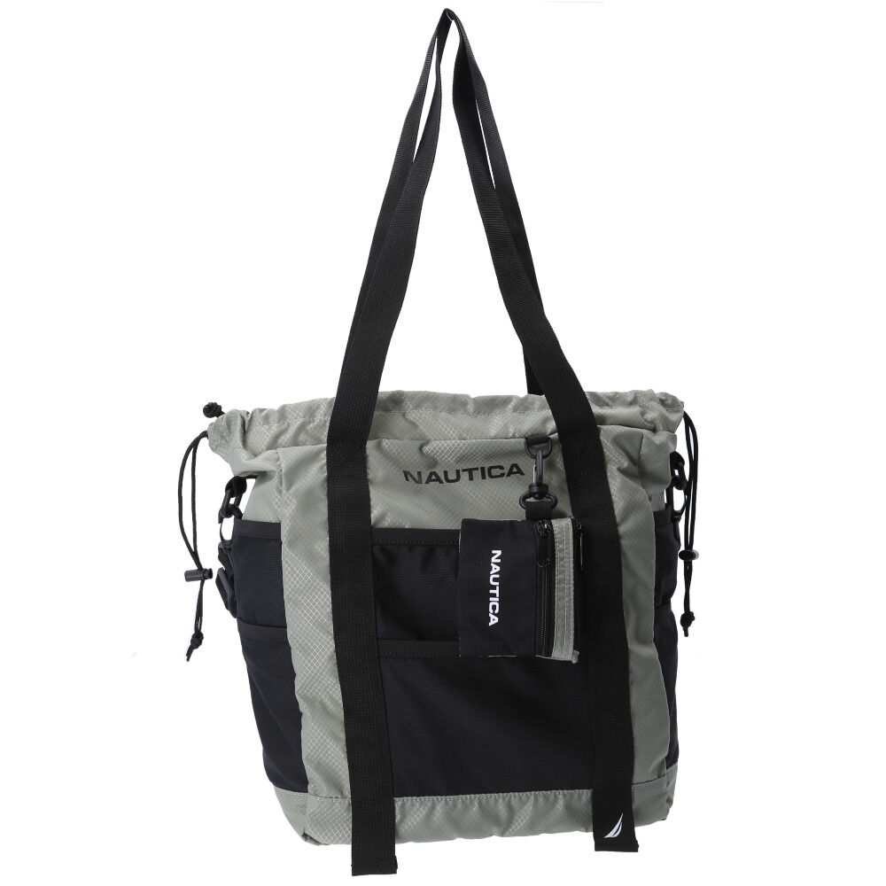 BACKYARD FAMILY「NAUTICA ノーティカ ショートバッグ 370-7520 通販 ショルダーバック ショルダー」|ショルダー・メッセンジャー|グレー1