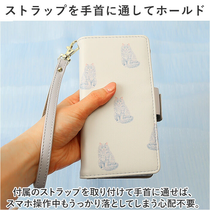 BACKYARD FAMILY「スマホケース手帳型 全機種対応 かわいい 通販 FLOWERING ケース フラワーリング 手帳型」|モバイルケース|