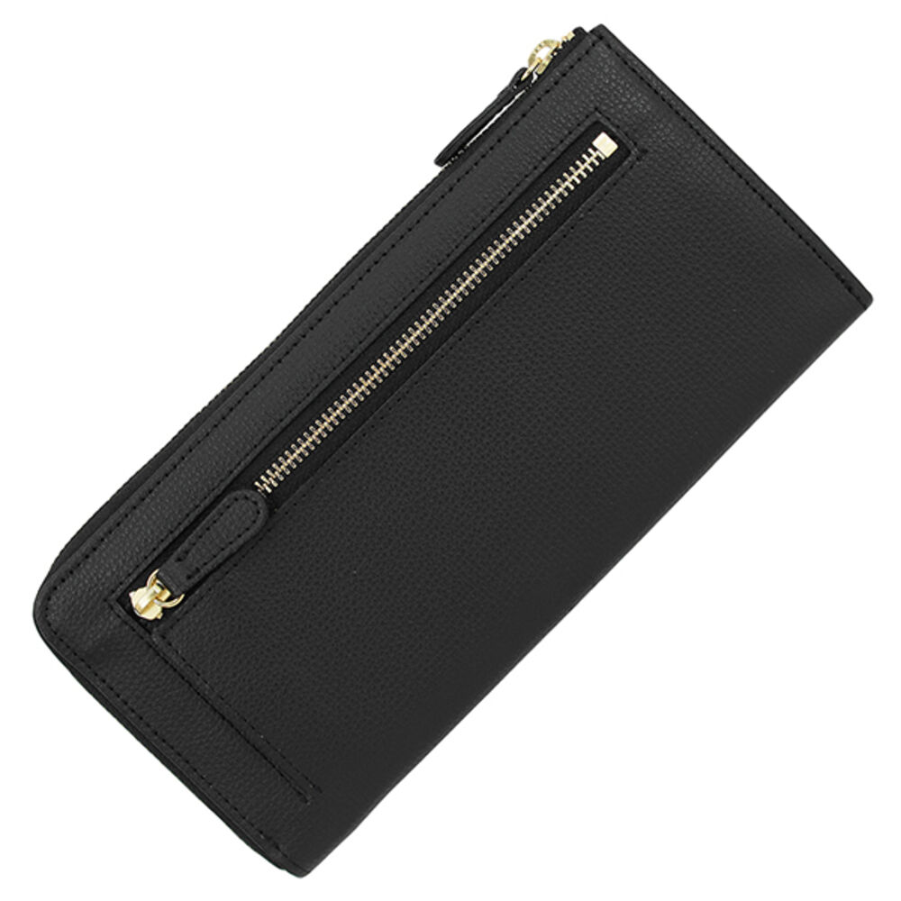 BACKYARD FAMILY「アクロス 財布 通販 日本製 ACROSS財布 長財布 長サイフ ながさいふ なが財布 薄型財布」|財布|ブラック1