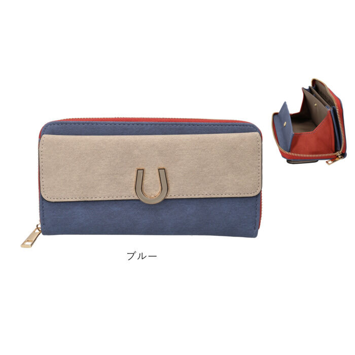 BACKYARD FAMILY「ラムモード 長財布 ラウンド 37892T 通販 財布 お財布 合成皮革 ウォレット サイフ」|財布|