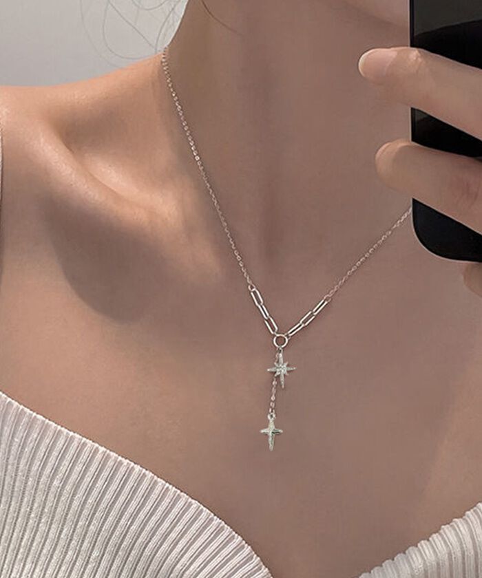 BACKYARD FAMILY「ネックレス レディース シルバー シンプル 通販 ペンダント 首飾り ジュエリー アクセサリー 星」|その他|