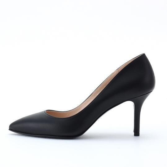 銀座かねまつ「AP205307STEBLK 【防水】【本革】アクアベルパンプス」|パンプス|