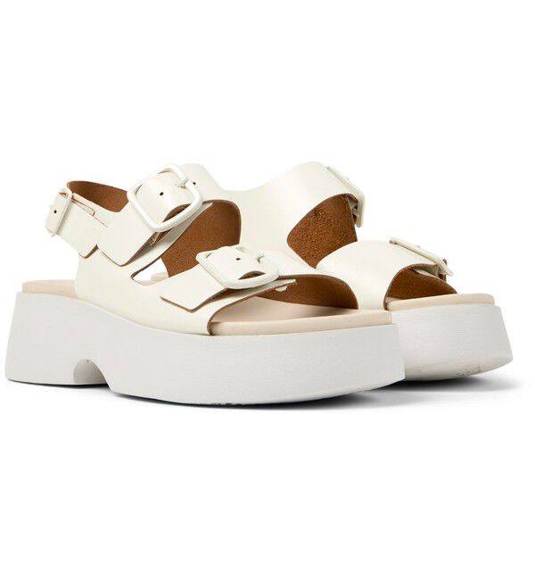 CAMPER「[カンペール] TASHA / サンダル」|サンダル|ホワイト
