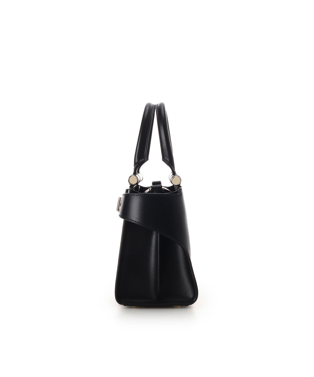 Samantha Thavasa「ゴールド金具スプリットレザーハンドバッグ」|ハンドバッグ|