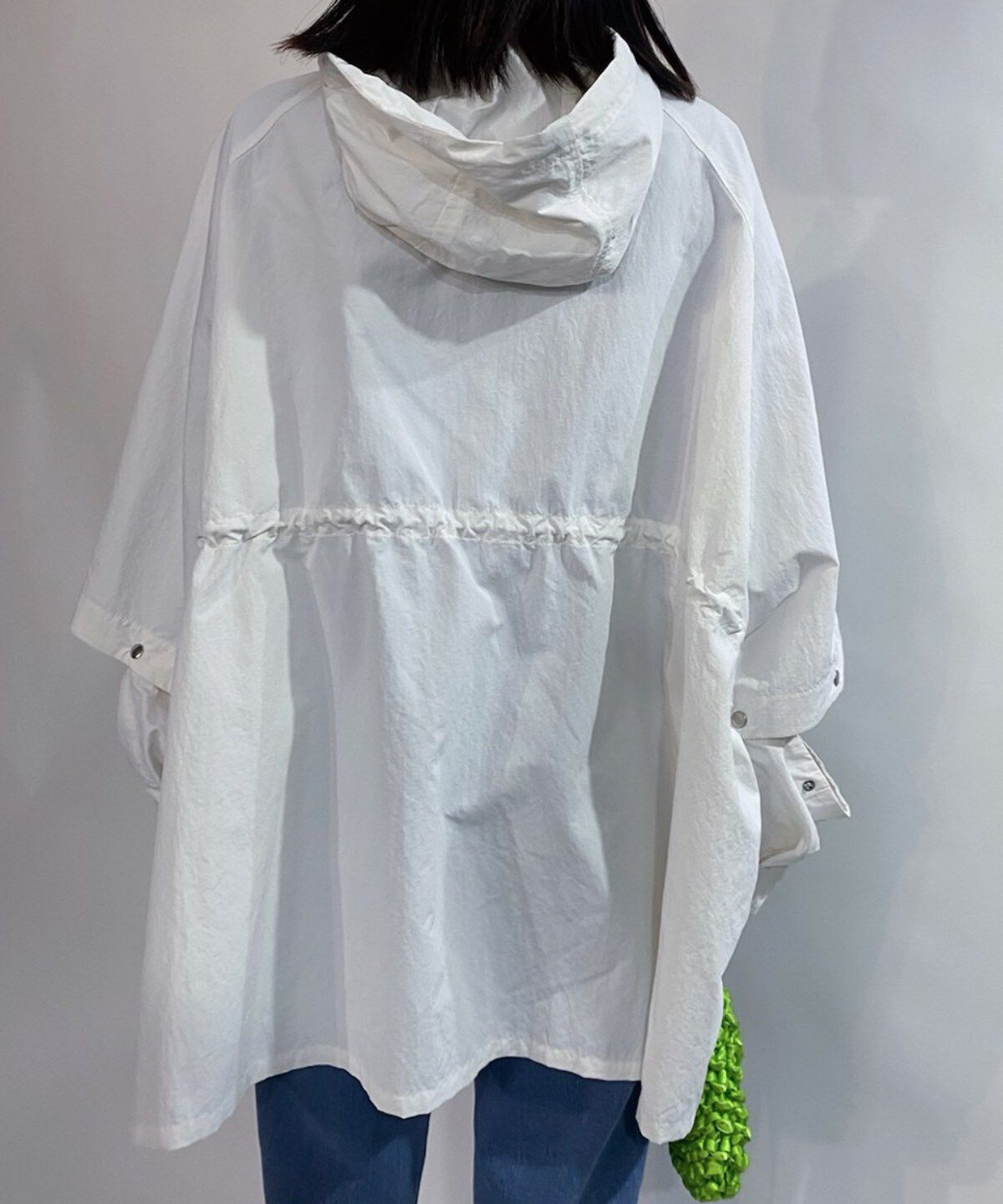 REDYAZEL「スタンドフード2WAYポンチョブルゾン」|ブルゾン・スタジャン|