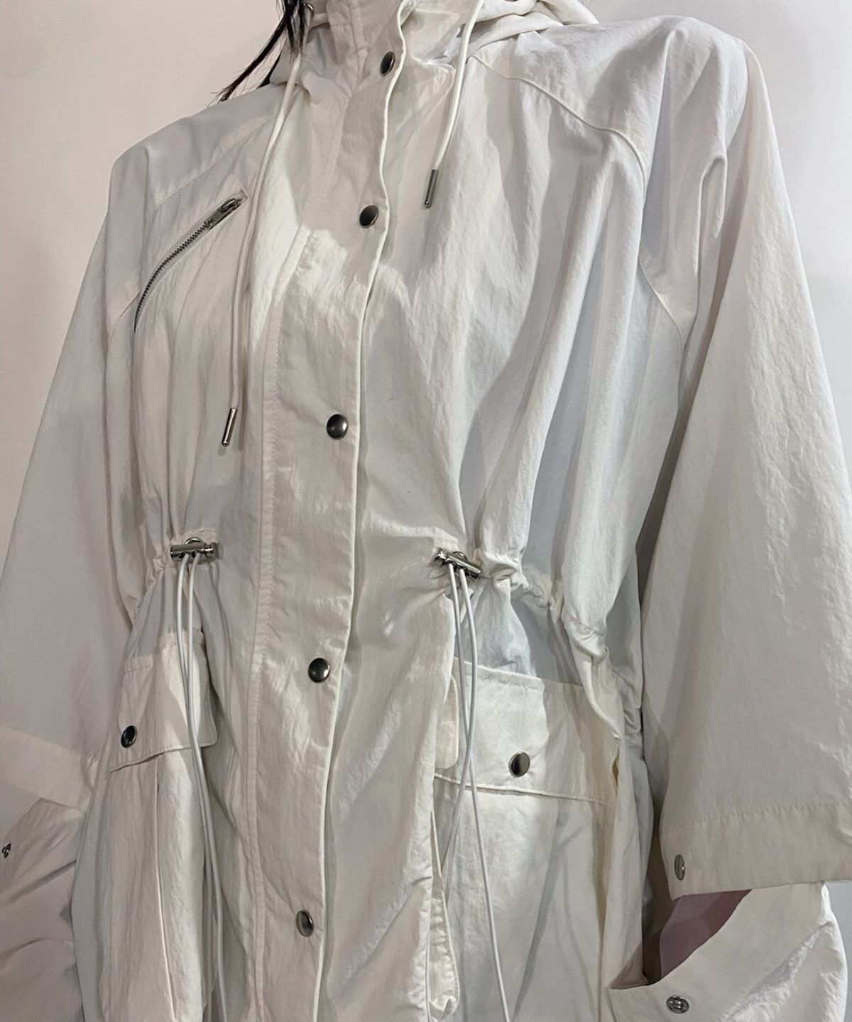 REDYAZEL「スタンドフード2WAYポンチョブルゾン」|ブルゾン・スタジャン|