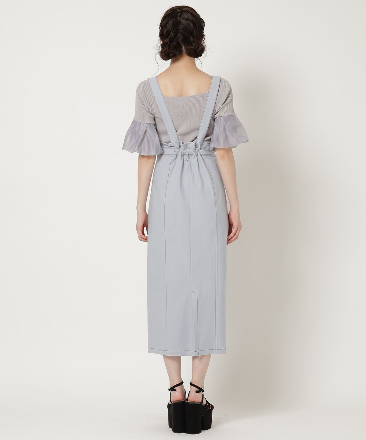 REDYAZEL「ガムストレッチサス付きタイトスカート」|タイト|