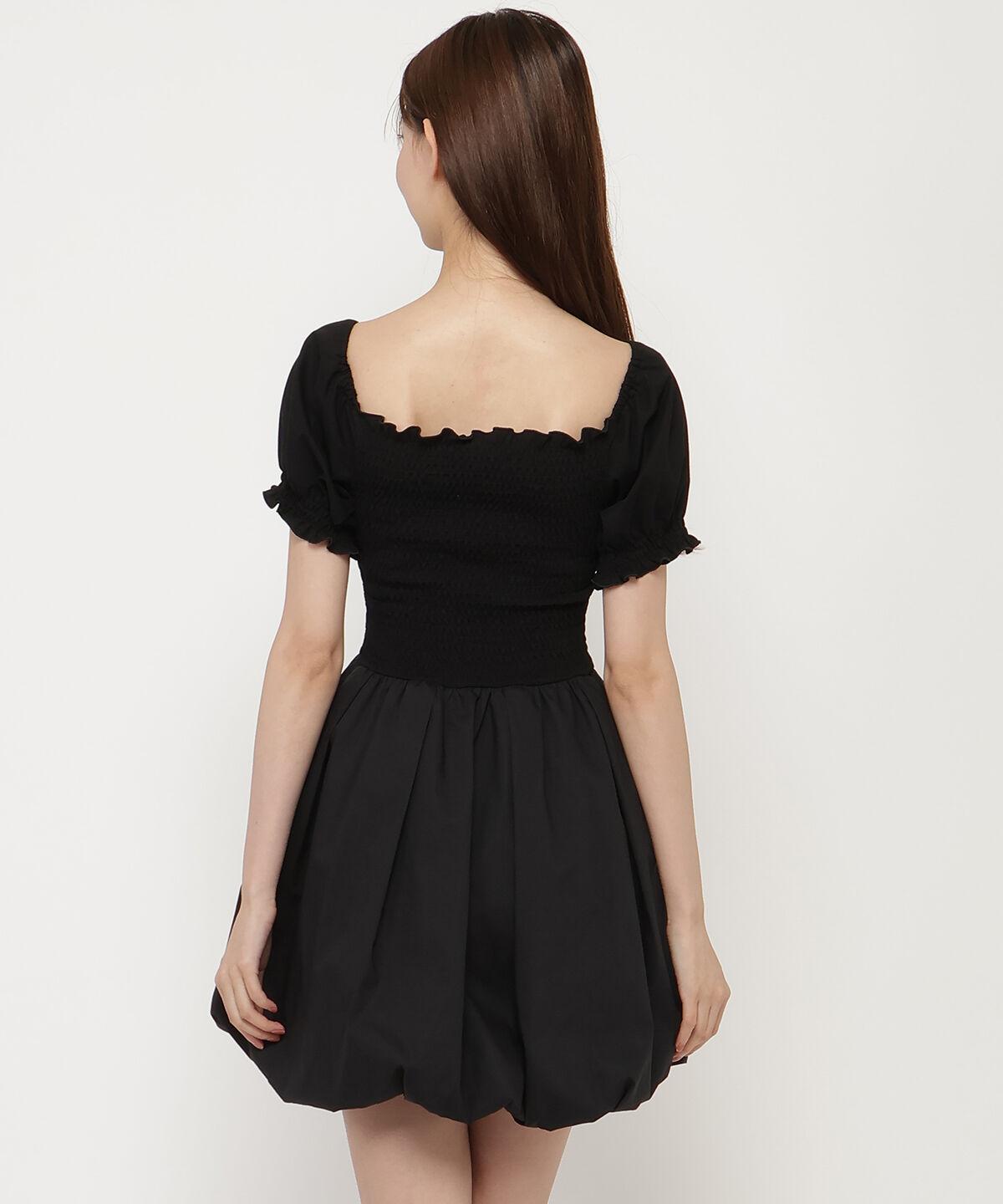 REDYAZEL「シャーリングカットドッキングワンピース」|ワンピース|