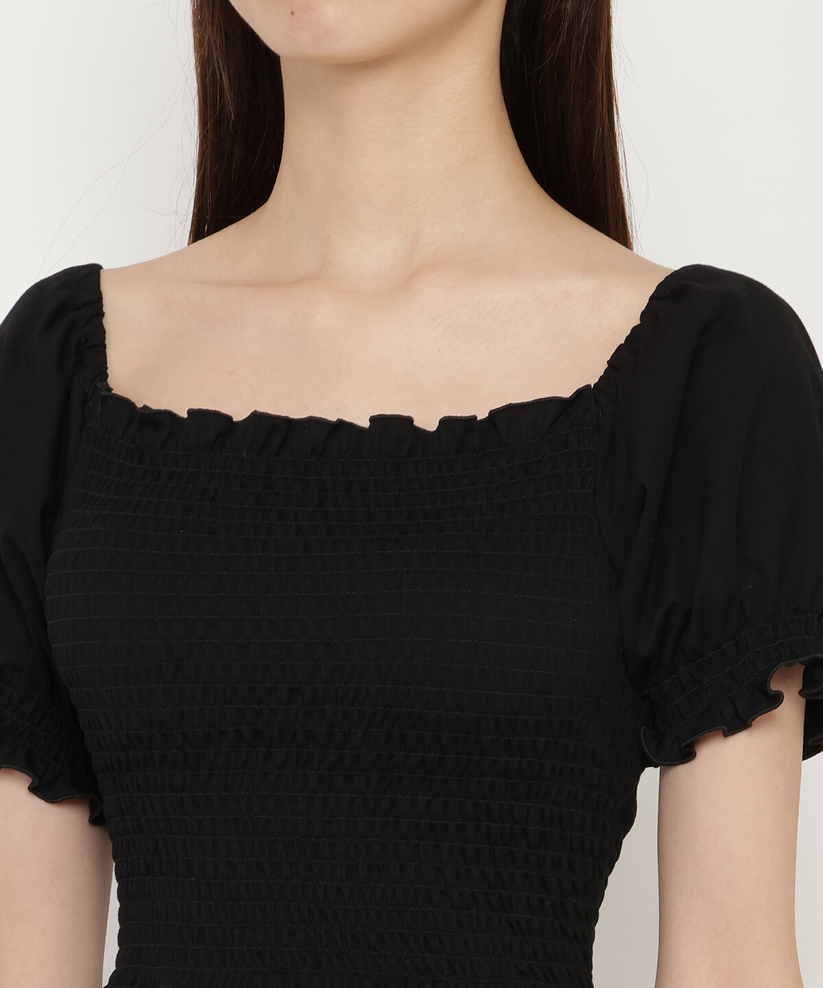 REDYAZEL「シャーリングカットドッキングワンピース」|ワンピース|