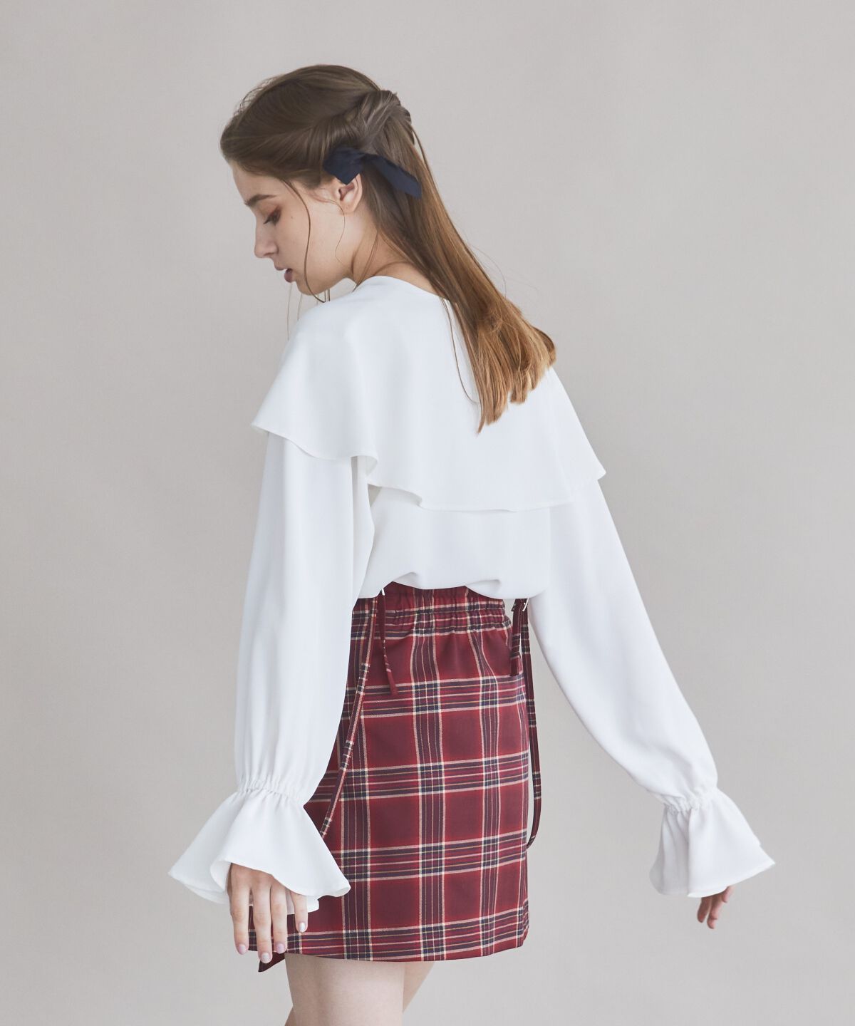 REDYAZEL「２wayビッグカラーブラウス」|シャツ・ブラウス|