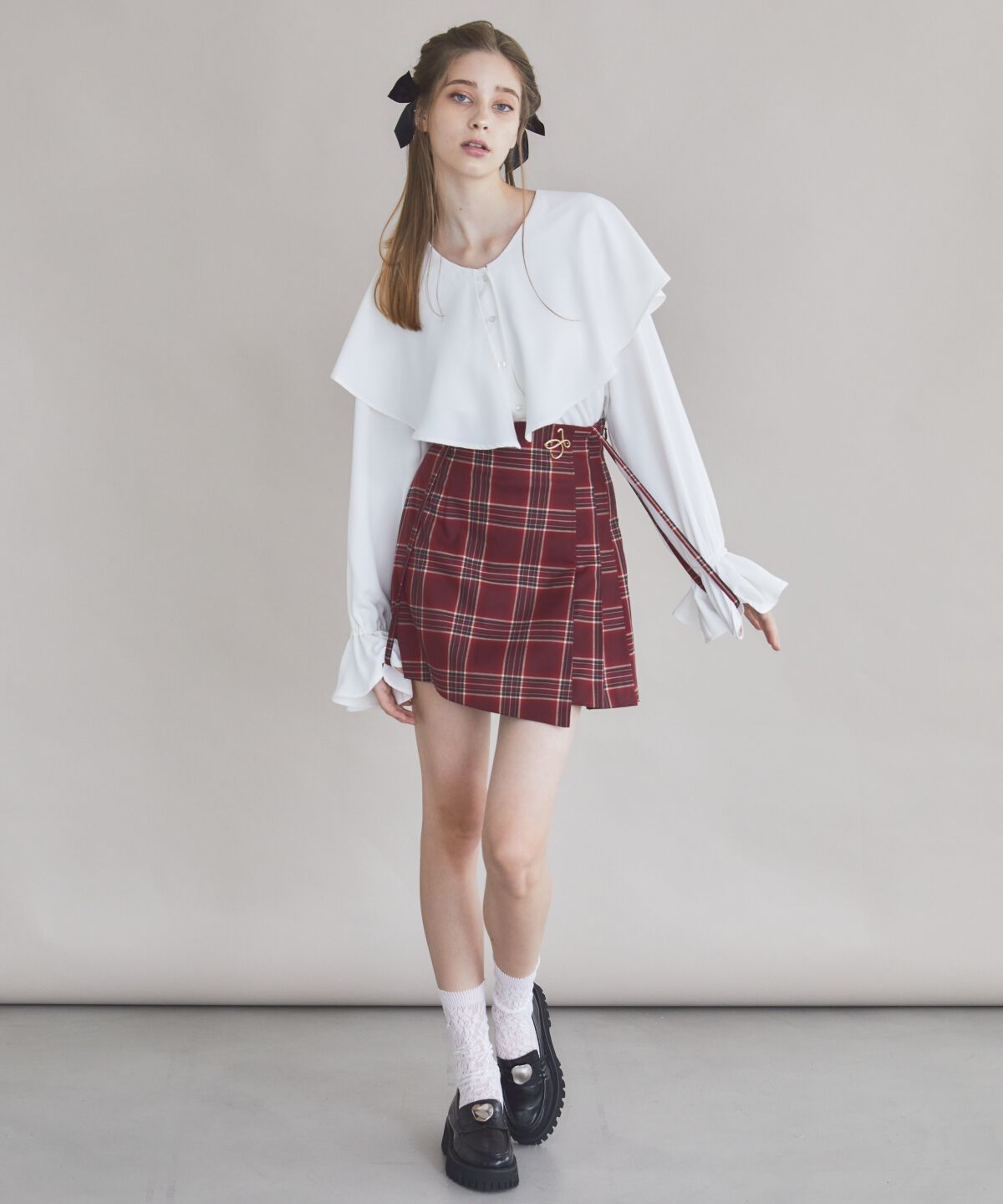 REDYAZEL「２wayビッグカラーブラウス」|シャツ・ブラウス|