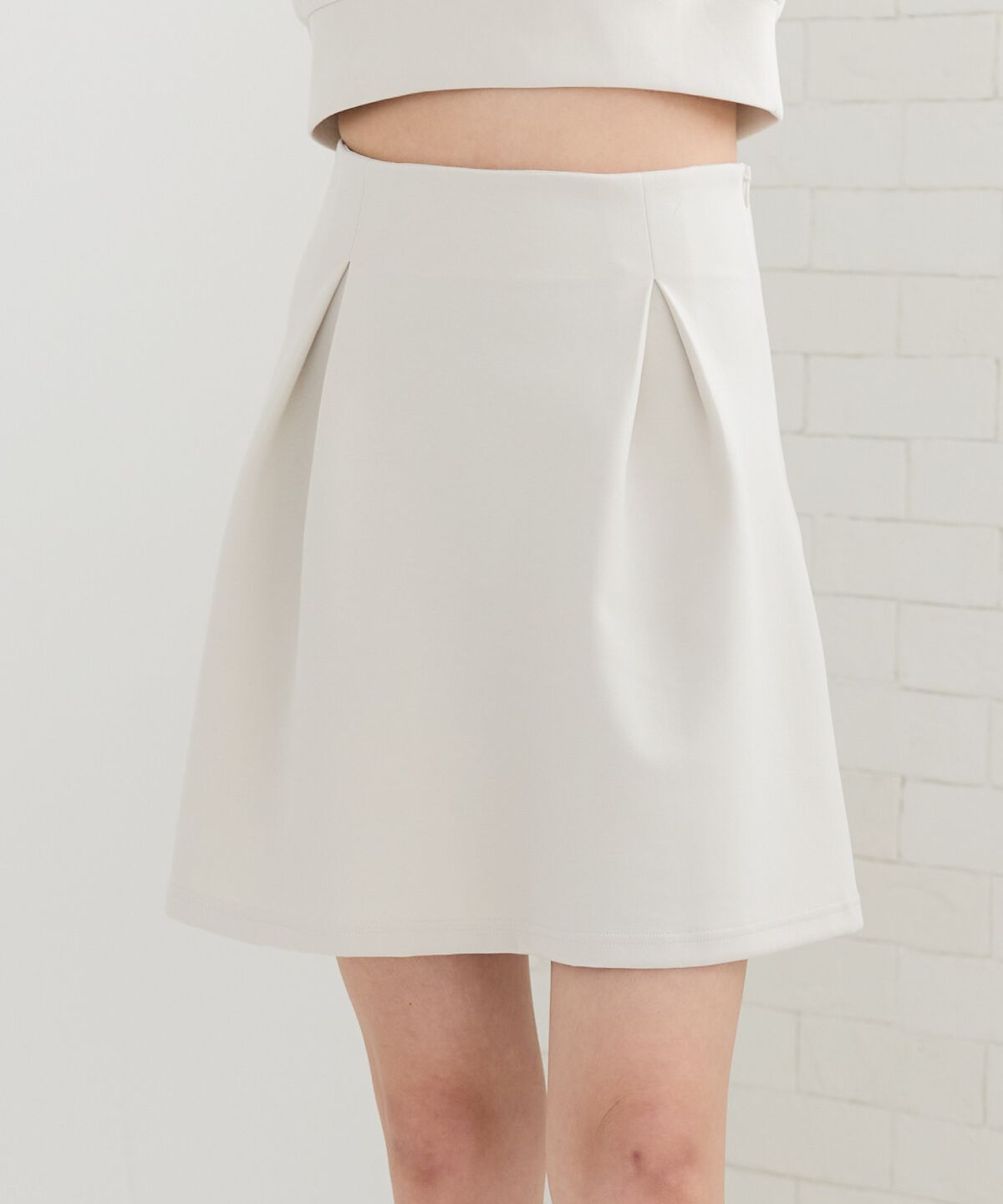 REDYAZEL「レースアップフレアミニスカート」|フレア|