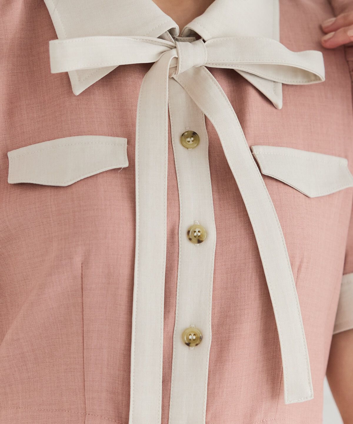 REDYAZEL「2WAYバイカラーミニワンピース」|ワンピース|