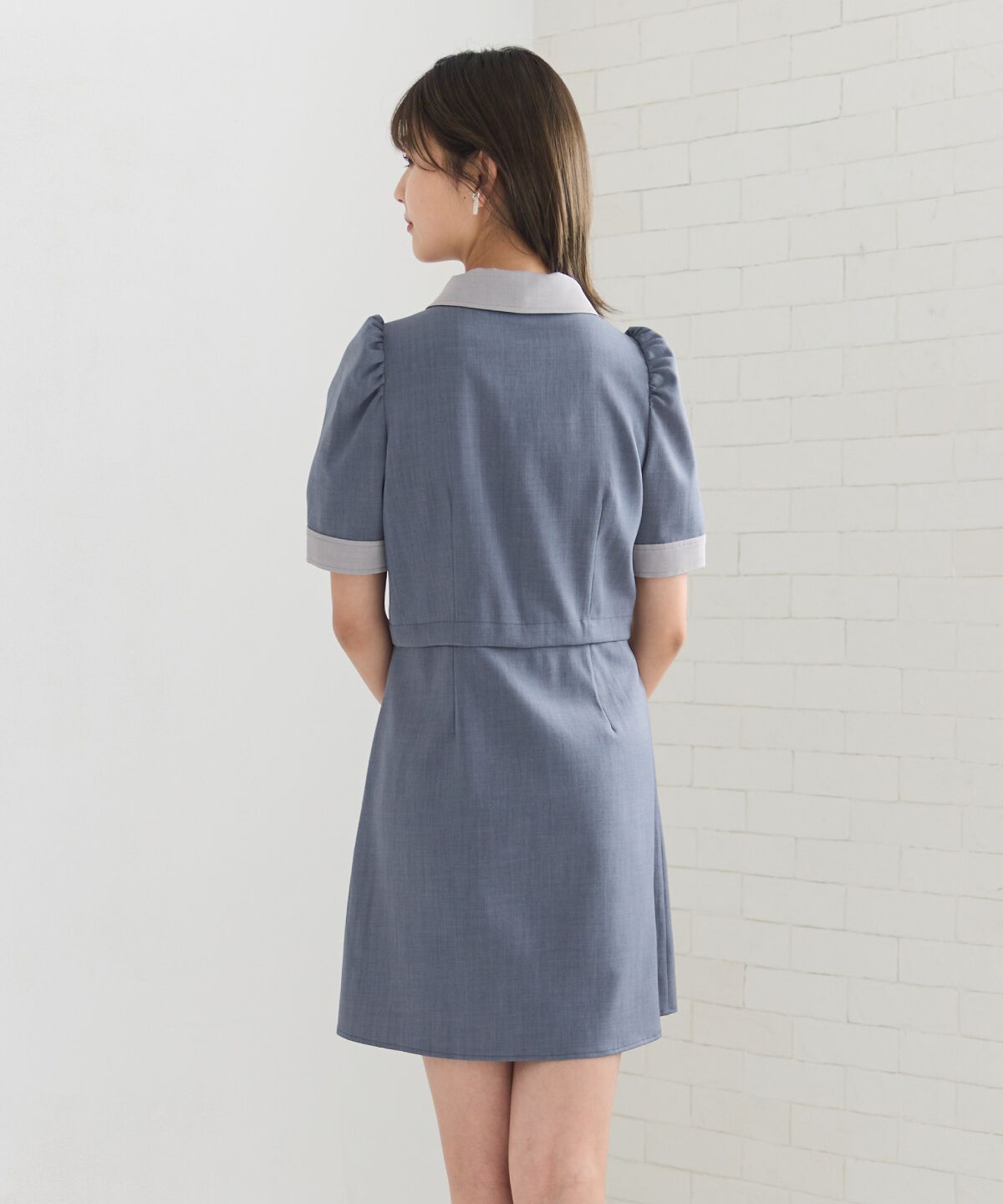 REDYAZEL「2WAYバイカラーミニワンピース」|ワンピース|