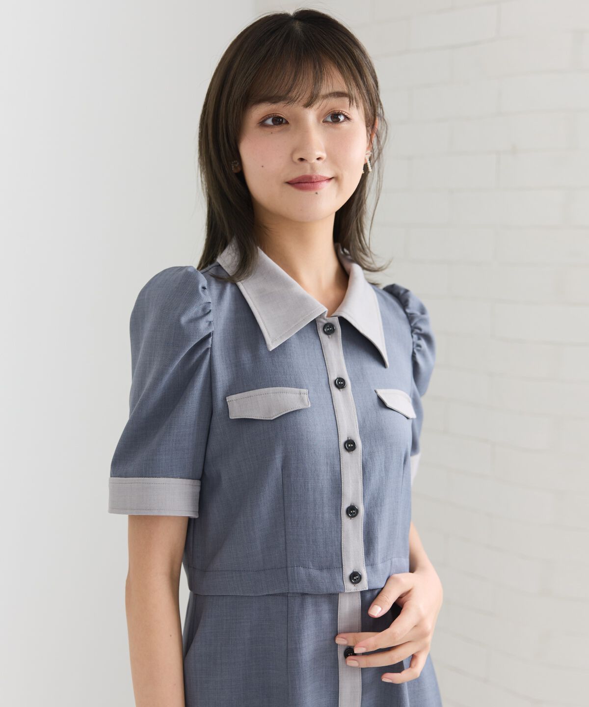 REDYAZEL「2WAYバイカラーミニワンピース」|ワンピース|