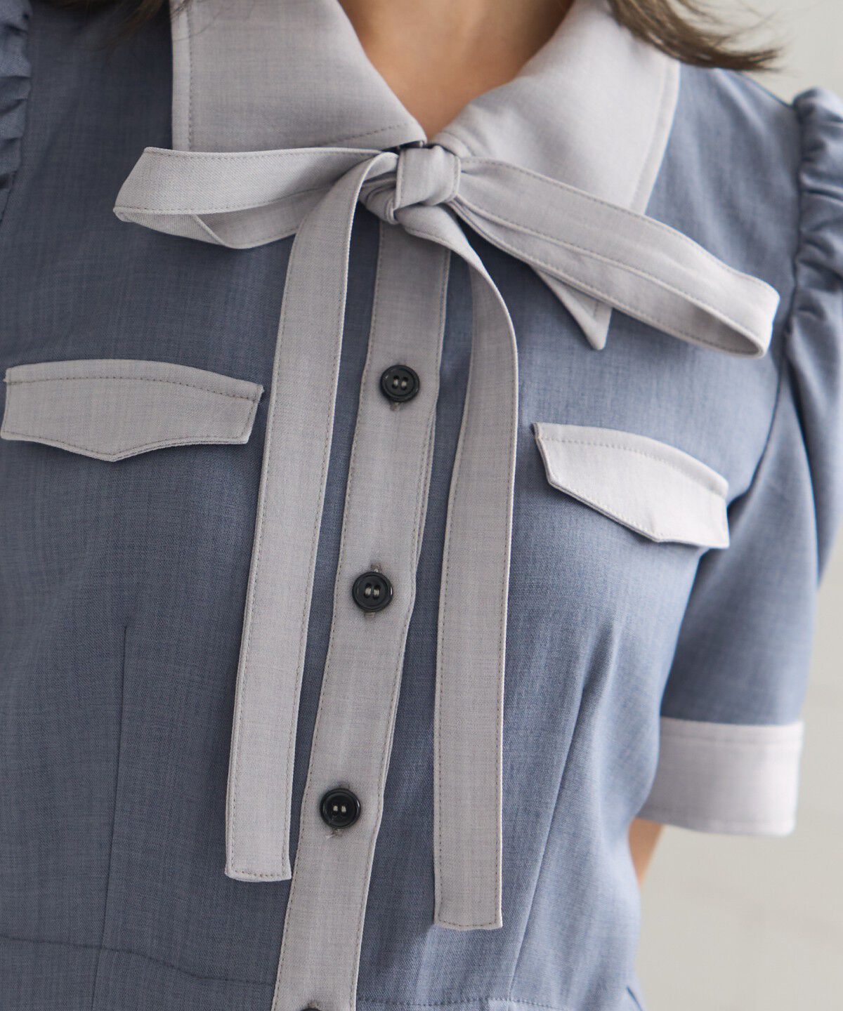 REDYAZEL「2WAYバイカラーミニワンピース」|ワンピース|